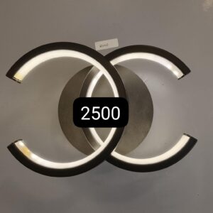 Modern LED Wall Light – Interlocking Rings