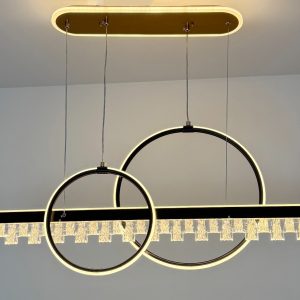 RF91193 – Modern Geometric LED Chandelier